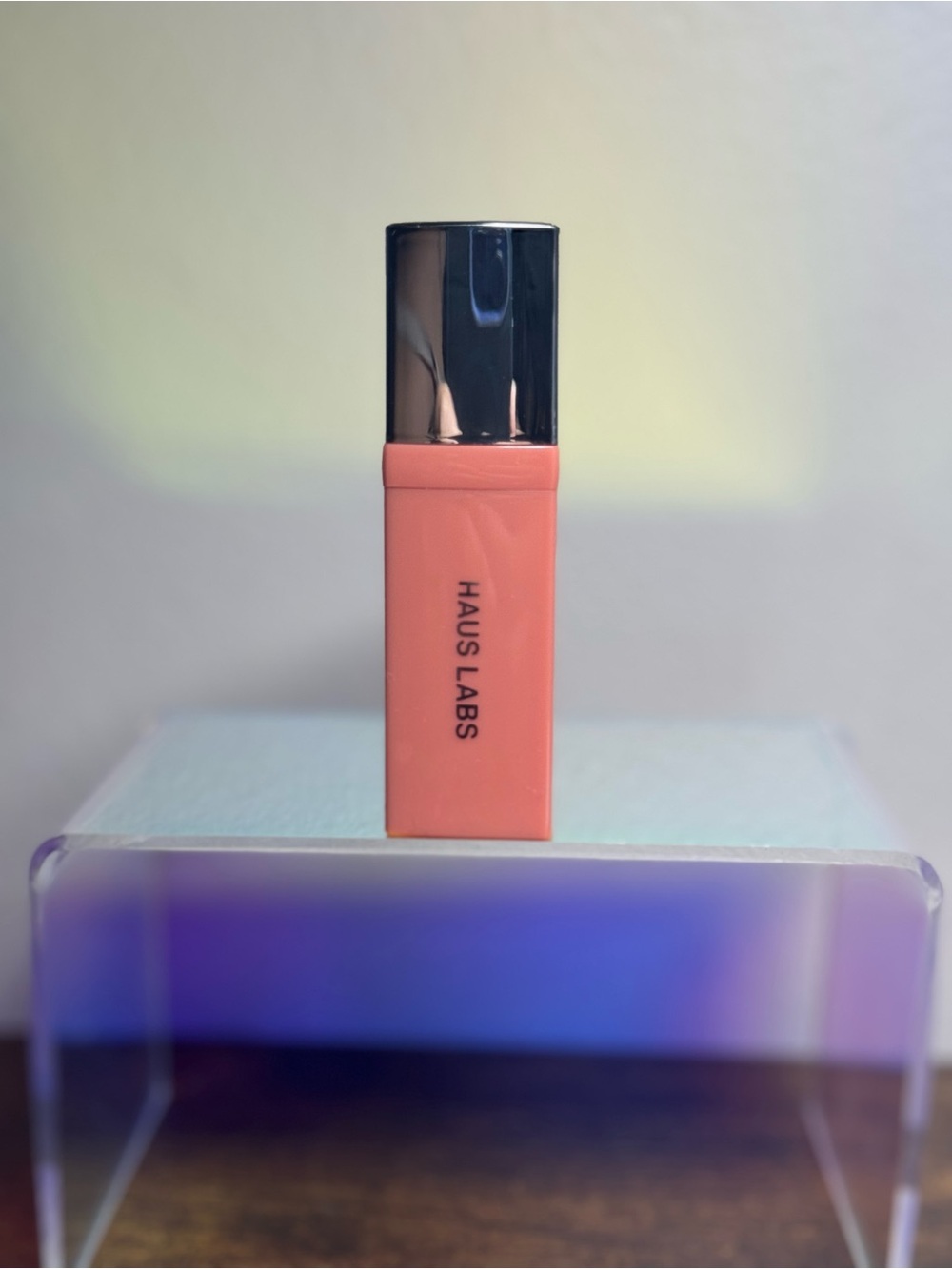 HAUS LABS Atomic Shake High-Shine Longwear Lip Lacquer Lipstick Sheer petal